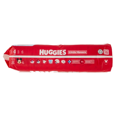 Huggies ultra comfort Pannolini 4 7-18 Kg 50 pz